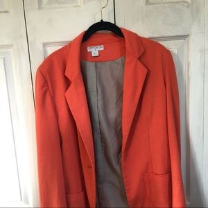 Cotton on coral blazer ,comfortable nice color